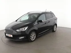 Schwarz Gebraucht 2018 Ford Grand C-Max Titanium Van / Kleinbus | 14.190 € (Fairer Preis)