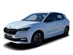 Weiss Neu 2025 Skoda Fabia Monte Carlo Limousine | 27.058 € (Fairer Preis)