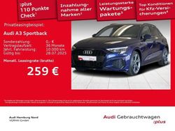 Andere farbe Gebraucht 2024 Audi A3 Sportback S-Line Kleinwagen | 36.660 € (Fairer Preis)