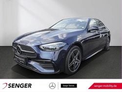 Blau Gebraucht 2023 Mercedes C300e AMG | 39.620 € (Guter Preis)