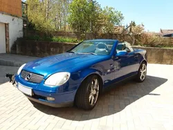 Blau Gebraucht 1999 Mercedes SLK230 Cabrio | 4.000 € (Guter Preis)