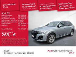 Satellitsilber metallic Gebraucht 2025 Audi Q7 S-Line SUV | 66.890 € (Superpreis)