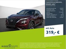 Burgundy/ black Gebraucht 2023 Nissan Juke Tekna SUV | 24.990 € (Fairer Preis)