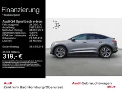 Taifungrau metallic Gebraucht 2022 Audi Q4 e-tron S-Line SUV | 34.390 € (Guter Preis)