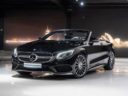 Schwarz Gebraucht 2018 Mercedes 500 AMG line Cabrio | 75.980 € (Etwas zu teuer)