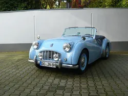 Blau Gebraucht 1956 Triumph TR3 Cabrio | 55.900 €