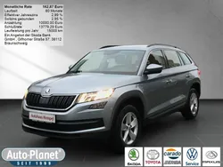 Empiregrau metallic met. Gebraucht 2021 Skoda Kodiaq Ambition SUV | 27.990 € (Fairer Preis)