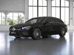 Kosmosschwarz metallic Gebraucht 2020 Mercedes CLA35 AMG Shooting Brake AMG Kombi | 35.530 € (Fairer Preis)