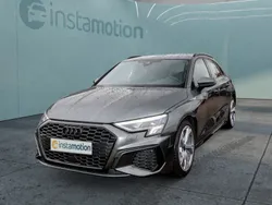 Grau Gebraucht 2024 Audi A3 Sportback Sport Limousine | 34.640 € (Fairer Preis)