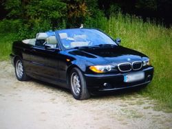 Schwarz Gebraucht 2004 BMW 320 Cabriolet Cabrio | 13.300 € (Teuer)