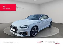 Weiß (gletscherweiß metallic verdeck grau) Gebraucht 2025 Audi A5 Cabriolet S-Line Cabrio | 61.991 € (Teuer)
