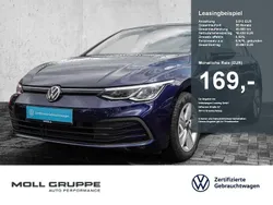 Atlantic blue metallic Gebraucht 2021 VW Golf VIII Life Limousine | 18.430 € (Guter Preis)