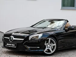 Obsidianschwarz Gebraucht 2012 Mercedes SL500 AMG Cabrio | 51.800 € (Teuer)