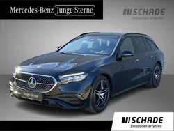Schwarz Gebraucht 2024 Mercedes E220 AMG line Kombi | 50.850 € (Guter Preis)