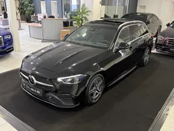 Schwarz Gebraucht 2022 Mercedes C220 AMG line Kombi | 35.800 € (Teuer)