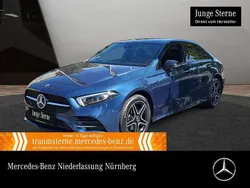 Blau Gebraucht 2021 Mercedes A250 AMG Limousine | 28.890 € (Fairer Preis)