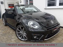 Ebenholzschwarz Gebraucht 2017 VW Beetle R-line Cabrio | 31.870 €
