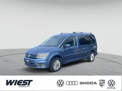 Acapulcoblau metallic Gebraucht 2020 VW Caddy Maxi Highline Van / Kleinbus | 33.990 € (Teuer)