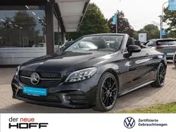 Grau Gebraucht 2022 Mercedes C220 AMG line Cabrio | 34.975 € (Superpreis)