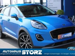 Blau Gebraucht 2021 Ford Puma Titanium SUV | 16.990 € (Guter Preis)