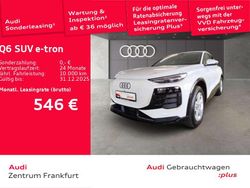 Gletscherweiß metallic/gletsch Gebraucht 2025 Audi Q6 e-tron Sport SUV | 51.860 € (Superpreis)