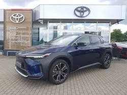Regentblau met/schwarz Gebraucht 2023 Toyota bZ4X Comfort SUV | 30.500 € (Guter Preis)