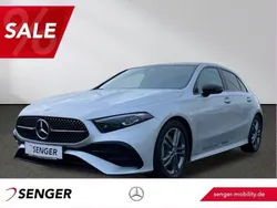 Silber Gebraucht 2024 Mercedes A180 AMG line Limousine | 32.780 € (Fairer Preis)
