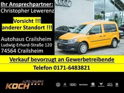 Gelb Gebraucht 2020 VW Caddy Trendline Van / Kleinbus | 10.500 € (Fairer Preis)