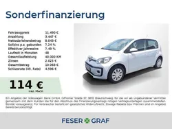 Pure white Gebraucht 2021 VW up! move up! Kleinwagen | 11.490 € (Fairer Preis)