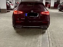 Schwarz Gebraucht 2018 Mercedes A250 AMG line Limousine | 22.900 € (Fairer Preis)