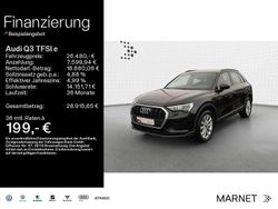 Mythosschwarz metallic Gebraucht 2022 Audi Q3 SUV | 26.480 € (Superpreis)