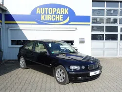 Schwarz Gebraucht 2002 BMW 316 Compact Sport Line Kleinwagen | 1.500 € (Superpreis)
