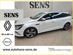 Weiss "nacre" Gebraucht 2019 Renault Mégane GrandTour GT-Line Kombi | 17.950 € (Fairer Preis)