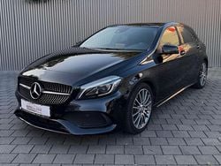 Schwarz Gebraucht 2016 Mercedes A220 AMG line Kleinwagen | 14.999 € (Guter Preis)