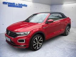 Rot Gebraucht 2021 VW T-Roc Cabriolet R-line Cabrio | 29.770 € (Etwas zu teuer)