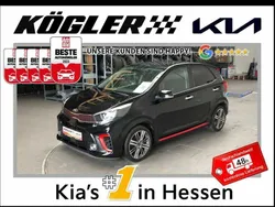 Auroraschwarz Gebraucht 2018 Kia Picanto GT-Line Kleinwagen | 12.440 € (Fairer Preis)