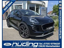 Obsidianschwarz (metallic) Gebraucht 2021 Ford Puma SUV | 16.490 € (Guter Preis)