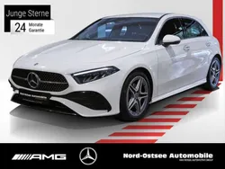 Unilack polarweiß Gebraucht 2024 Mercedes A200 AMG Limousine | 29.990 € (Guter Preis)