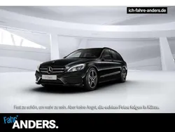 Schwarz Gebraucht 2017 Mercedes C180 AMG Kombi | 19.484 € (Etwas zu teuer)