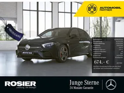 Schwarz / kosmosschwarz (metallic) Gebraucht 2024 Mercedes A35 AMG AMG Coupé | 44.890 € (Guter Preis)