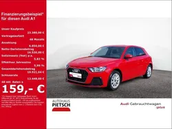 Rot Gebraucht 2024 Audi A1 Sportback Advanced Kleinwagen | 23.380 € (Superpreis)