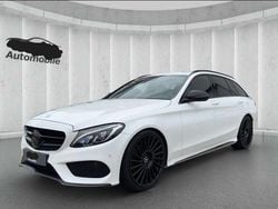 Weiß Gebraucht 2015 Mercedes C200 AMG line Kombi | 19.500 €