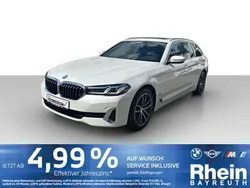Mineralweiss met. Gebraucht 2022 BMW 540 Luxury Line Kombi | 47.450 € (Fairer Preis)