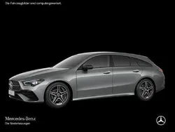 Grau Gebraucht 2025 Mercedes CLA180 Shooting Brake AMG line Kombi | 39.999 €