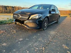 Schwarz Gebraucht 2018 Mercedes A180 AMG Limousine | 12.400 € (Superpreis)