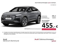 Grau Gebraucht 2025 Audi Q4 Sportback e-tron S-Line SUV | 49.650 € (Fairer Preis)