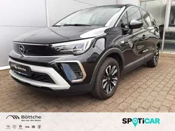 Schwarz perla nera Gebraucht 2024 Opel Crossland Elegance SUV | 24.980 € (Etwas zu teuer)