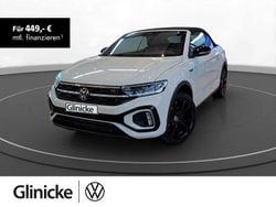 Pure white uni / schwarz Neu 2025 VW T-Roc Cabriolet R-line Cabrio | 41.950 € (Guter Preis)