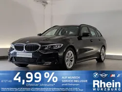 Schwarz Gebraucht 2022 BMW 318 Advantage Kombi | 20.890 € (Fairer Preis)