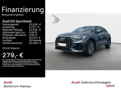 Grau Gebraucht 2022 Audi Q3 Sportback S-Line SUV | 33.289 € (Guter Preis)